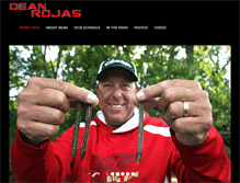 Tablet Screenshot of deanrojas.com
